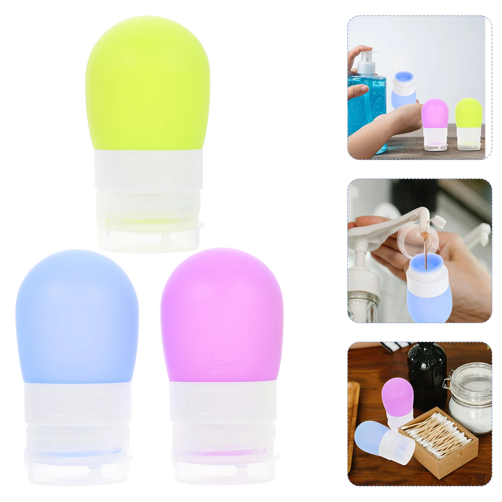 Bottles Bottlelotion Containers Shampoo Size Silicone Vial Dispenser Toiletries Refillable Tube Toilet Container Forgel Cream
Bottles Bottlelotion Containers Shampoo Size Silicone Vial Dispenser Toiletries Refillable Tube Toilet Container Forgel Cream