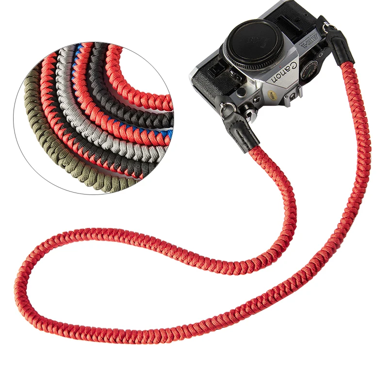 Colorful Mountaineering Nylon Rope Mirrorless Digital Camera Shoulder Neck Strap for Leica Canon Nikon Olympus Pentax Sony
Colorful Mountaineering Nylon Rope Mirrorless Digital Camera Shoulder Neck Strap for Leica Canon Nikon Olympus Pentax Sony
