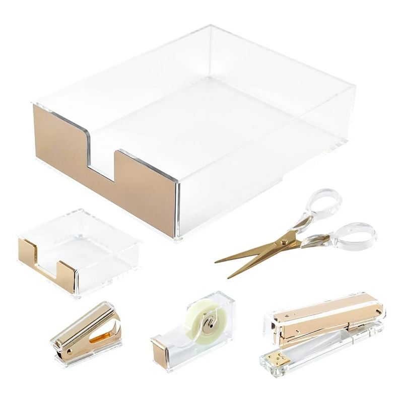 Acrylic Office Gift Set Outfit Your Office with Elegant Acrylic Office Supplies - Essential Office Desk Accessories
Acrylic Office Gift Set Outfit Your Office with Elegant Acrylic Office Supplies - Essential Office Desk Accessories