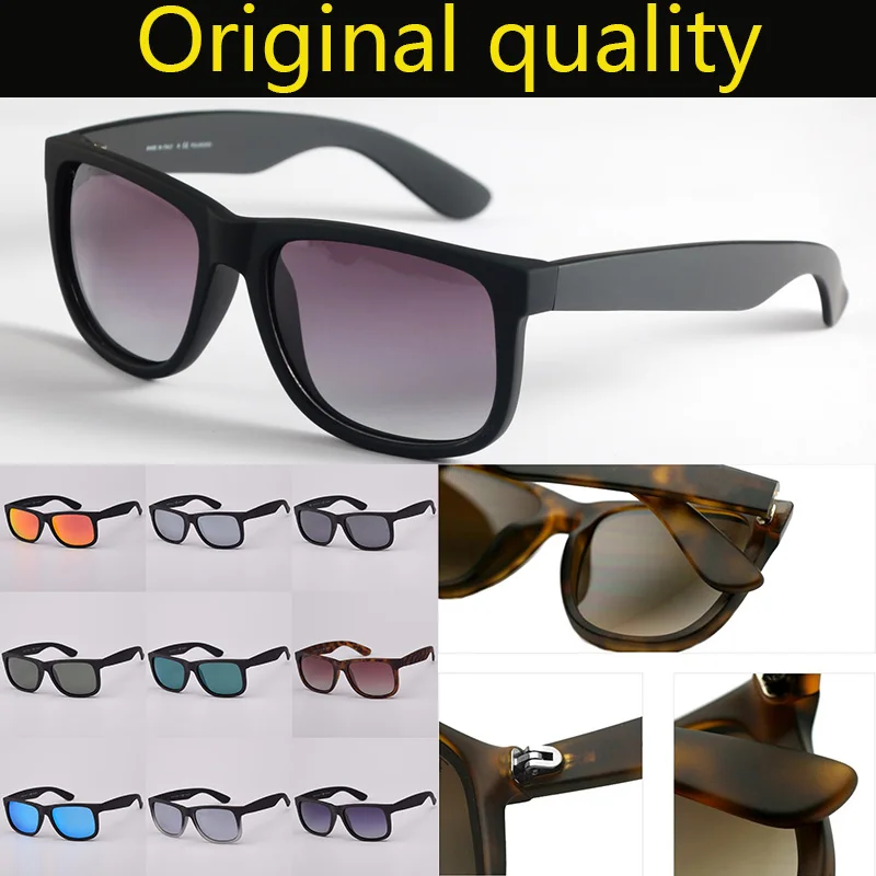 

TOP Quality Justin 4165 Sunglasses Men Women Nylon frame Sun Glasses Des Lunettes De Soleil with Leather Case cloth, and