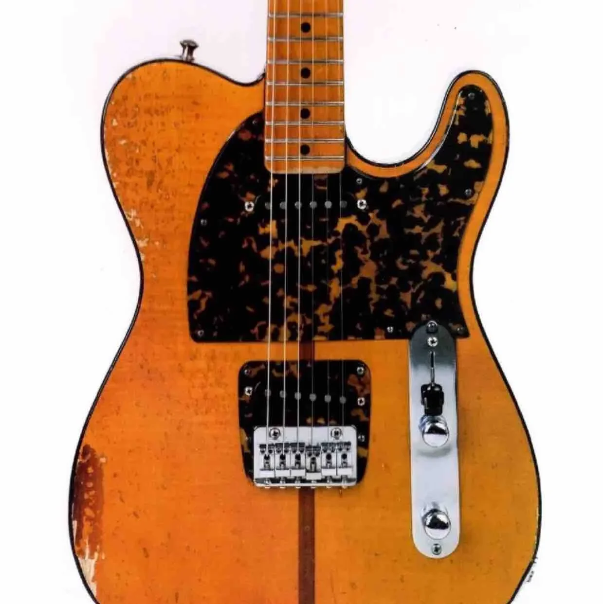 Relic Prince Hohner HS Anderson Madcat Mad Cat Flame Maple Top Electric Guitar Abalone Logo, Leopard Pickguard & Binding
Relic Prince Hohner HS Anderson Madcat Mad Cat Flame Maple Top Electric Guitar Abalone Logo, Leopard Pickguard & Binding