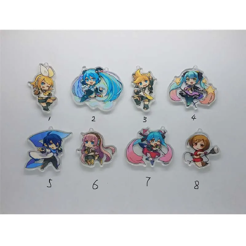 Japanese Animation Hatsun Mikuu Kagamine Rin Megurine Luka Acrylic Pendant Keychain Gashapon Capsule Toys Girl Gift
Japanese Animation Hatsun Mikuu Kagamine Rin Megurine Luka Acrylic Pendant Keychain Gashapon Capsule Toys Girl Gift