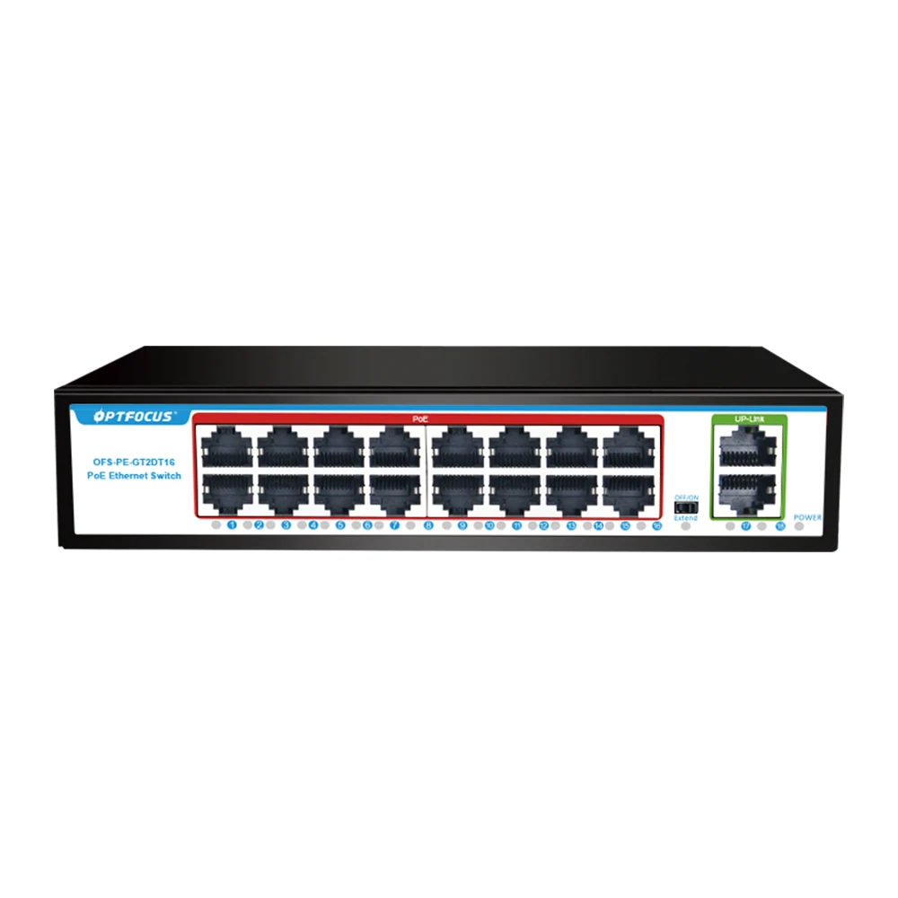 Gigabit Ethernet Desktop 802 3af 100Mbps 1000Mbps 250Meter 802 3af Unmanaged Gigabit Ethernet Wall Mount 16 port PoE Switch
Gigabit Ethernet Desktop 802 3af 100Mbps 1000Mbps 250Meter 802 3af Unmanaged Gigabit Ethernet Wall Mount 16 port PoE Switch