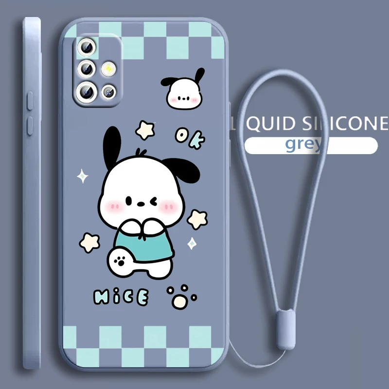 Hello kitty Kuromi Pochacco For Samsung Galaxy A71 A51 A81 A91 A41 A31 A21S A11 A01 A50 A30 A20S Liquid Rope Soft Phone Case
Hello kitty Kuromi Pochacco For Samsung Galaxy A71 A51 A81 A91 A41 A31 A21S A11 A01 A50 A30 A20S Liquid Rope Soft Phone Case
