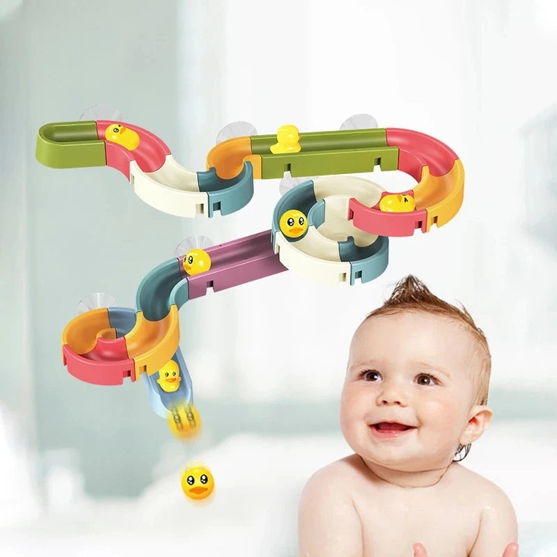 Bath Toys Baby Bathroom Duck DIY Track Bathtub Kids Play Water Games Tool Bathing Shower Wall Suction Set Bath Toy for Children
Bath Toys Baby Bathroom Duck DIY Track Bathtub Kids Play Water Games Tool Bathing Shower Wall Suction Set Bath Toy for Children