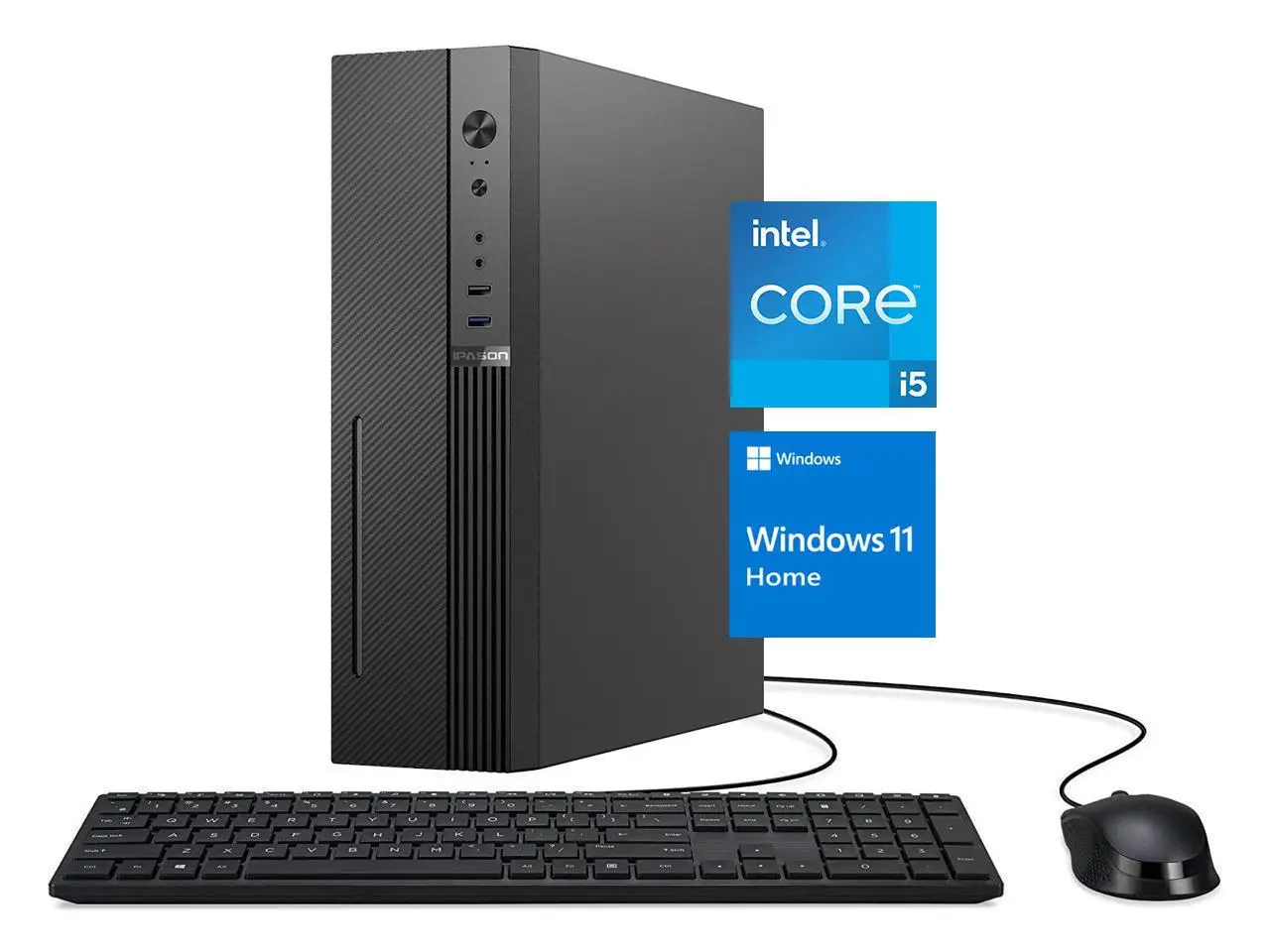 Настольный ПК Intel IPASON Intel Core i5 12400 (Beat i7 10700) с 6 ядрами до 4,4 ГГц, 16 ГБ оперативной памяти, 512 ГБ SSD, Офисный компьютер для сборки
Настольный ПК Intel IPASON Intel Core i5 12400 (Beat i7 10700) с 6 ядрами до 4,4 ГГц, 16 ГБ оперативной памяти, 512 ГБ SSD, Офисный компьютер для сборки
