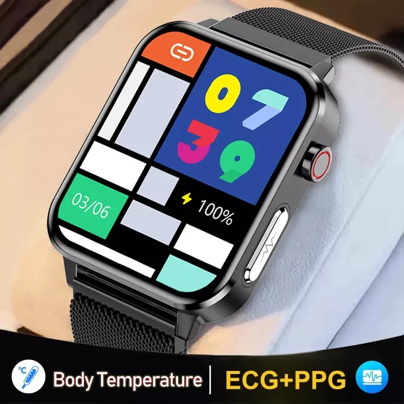 2022 Sport Smart Watches Men With Body Temperature ECG Heart Rate Blood Pressure Monitor Health Smartwatch Women For Android ios
2022 Sport Smart Watches Men With Body Temperature ECG Heart Rate Blood Pressure Monitor Health Smartwatch Women For Android ios