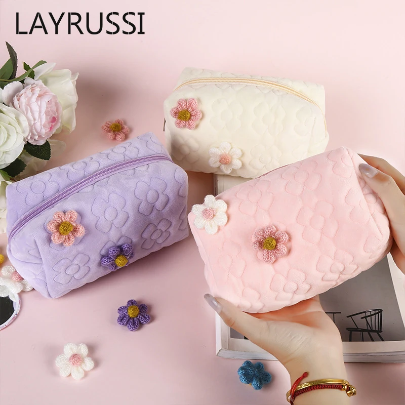 Милая косметичка LAYRUSSI с кремом и цветами, Женская портативная косметичка большой вместимости, Женский органайзер для туалетных принадлежн...
Милая косметичка LAYRUSSI с кремом и цветами, Женская портативная косметичка большой вместимости, Женский органайзер для туалетных принадлежн...