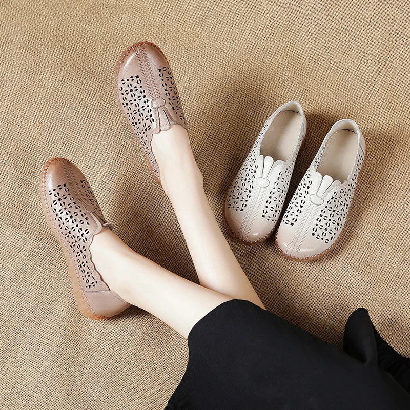 Shoes Casual Female Sneakers Round Toe Women's Genuine Leather Footwear Soft Flats Low Heels Moccasins Dress Scandals PU TPR Lei
Shoes Casual Female Sneakers Round Toe Women's Genuine Leather Footwear Soft Flats Low Heels Moccasins Dress Scandals PU TPR Lei