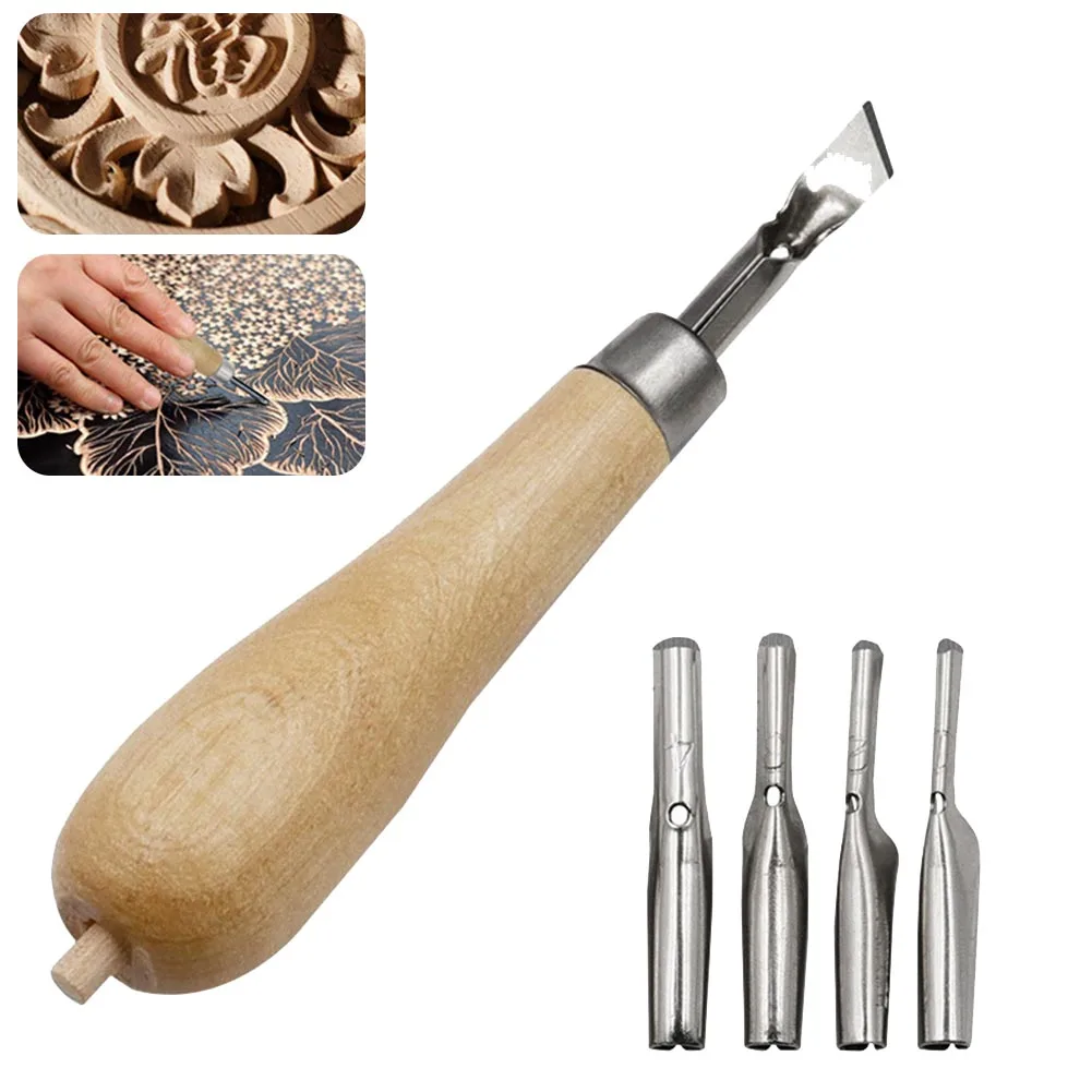 7Pcs/set Deep Round Carving Chisel Wood Handle Wood Carving Chisel Concave Radius Router Bit Woodworking Graver Chisel Kit
7Pcs/set Deep Round Carving Chisel Wood Handle Wood Carving Chisel Concave Radius Router Bit Woodworking Graver Chisel Kit