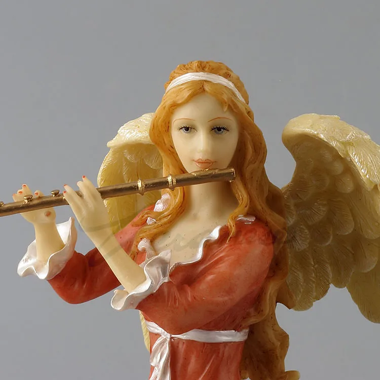 Weroni's angel playing flute birthday gift Exquisite home decoration factory direct sale Home Factory Statue Figure sculpture
Weroni's angel playing flute birthday gift Exquisite home decoration factory direct sale Home Factory Statue Figure sculpture