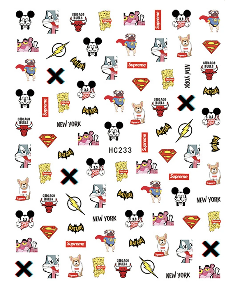 3D Disney Mickey Stitch Cartoon Anime Nail Stickers Nail Art Nail Decoration Nail Supplies Nail Art Decorations Stickers
3D Disney Mickey Stitch Cartoon Anime Nail Stickers Nail Art Nail Decoration Nail Supplies Nail Art Decorations Stickers