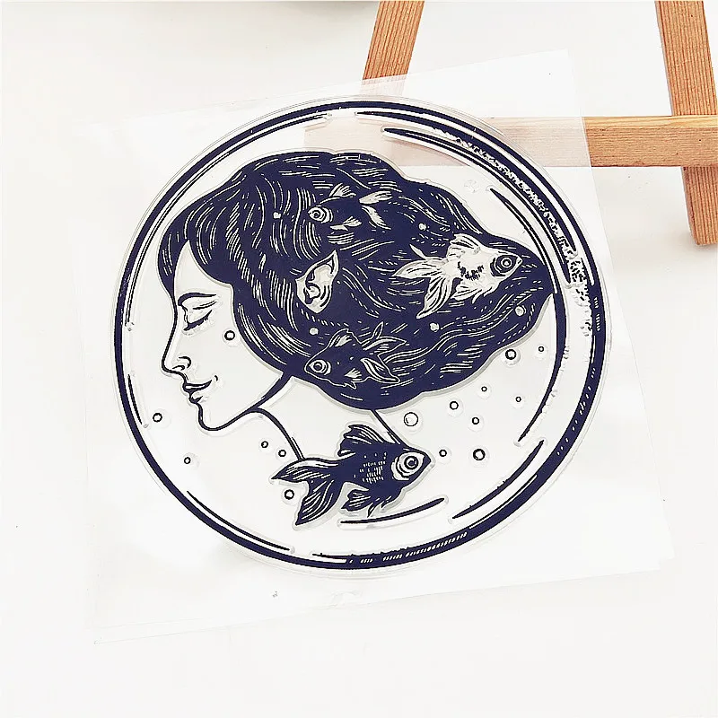 Mermaid Plants Fairy Clear Stamps Seal for DIY Scrapbooking Card Rubber Stamps Making Album Sheets Crafts Decor New Stamps
Mermaid Plants Fairy Clear Stamps Seal for DIY Scrapbooking Card Rubber Stamps Making Album Sheets Crafts Decor New Stamps