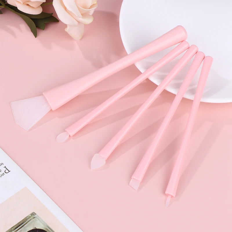 5Pcs Silicone Makeup Brush Set Mask Brush Eye Shadow Brush Eyebrow Brush Beauty Tools With Box Make Up Brushes Blending Brush
5Pcs Silicone Makeup Brush Set Mask Brush Eye Shadow Brush Eyebrow Brush Beauty Tools With Box Make Up Brushes Blending Brush