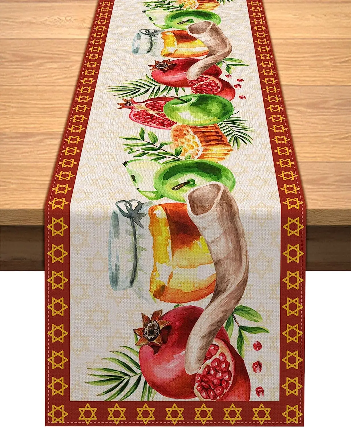 2023 Rosh Hashanah Table Runner 33x183/275cm Linen Jewish New Year Dining Table Decoration For Home Hotel Kitchen Dining Room
2023 Rosh Hashanah Table Runner 33x183/275cm Linen Jewish New Year Dining Table Decoration For Home Hotel Kitchen Dining Room