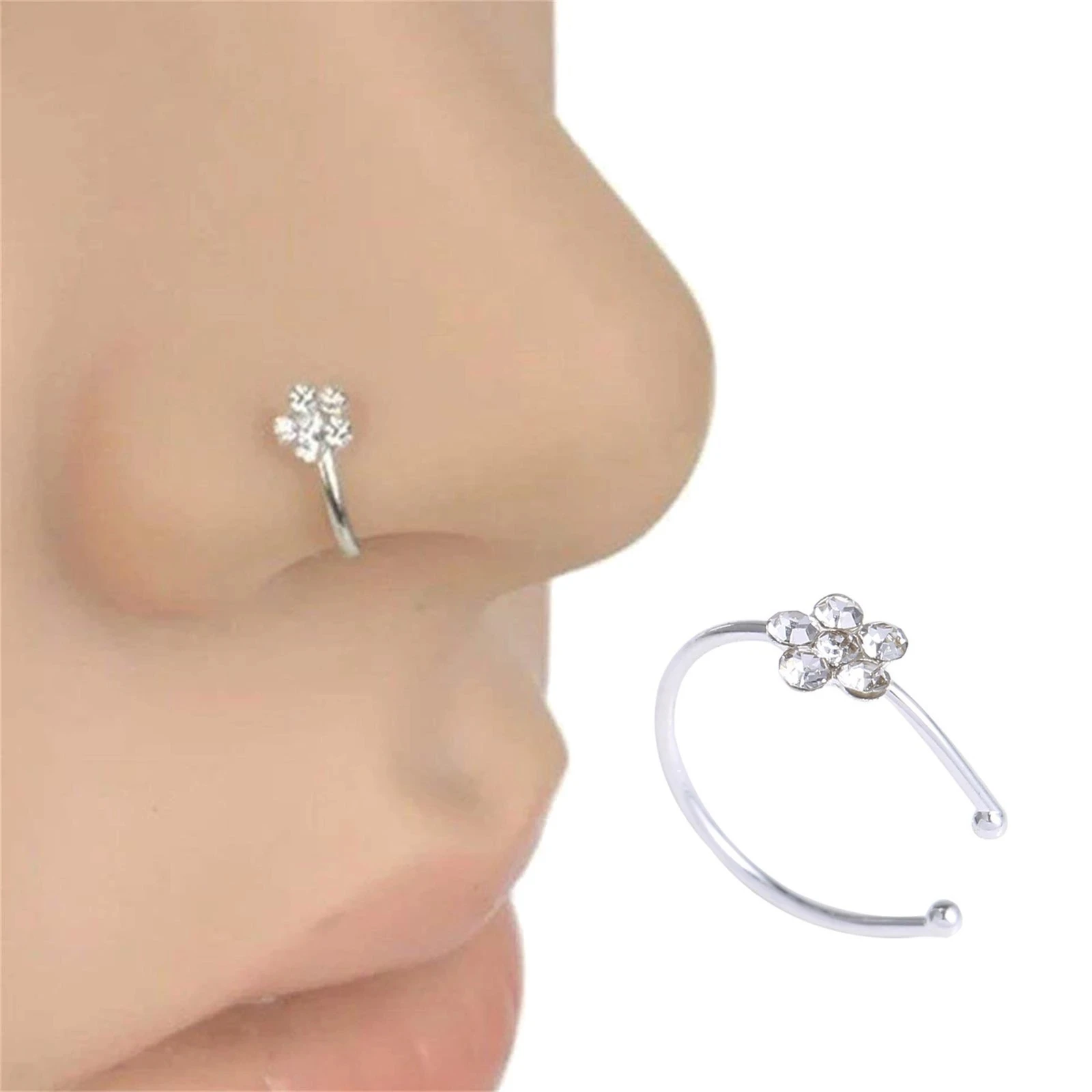 1pcs Fashion Fake Nose Ring Crystal C Clip Septum Lip Non Piercing Swirls Nose Rings Hoop For Women Men Body Jewelry Fashion
1pcs Fashion Fake Nose Ring Crystal C Clip Septum Lip Non Piercing Swirls Nose Rings Hoop For Women Men Body Jewelry Fashion