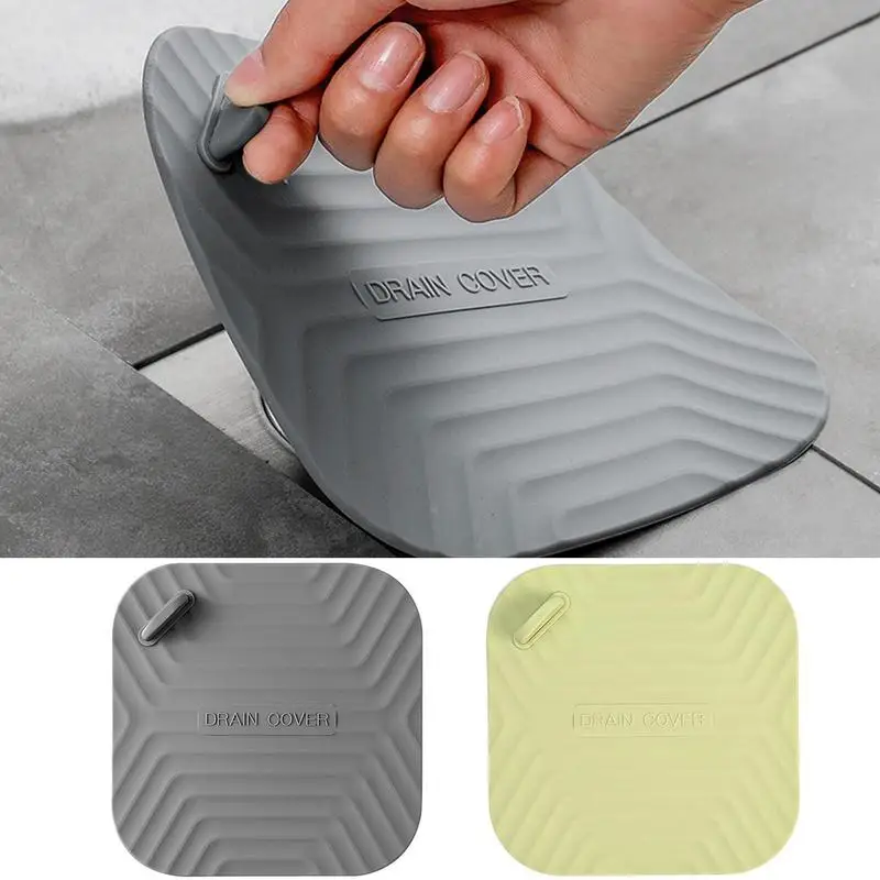 

Anti-blocking Floor Drain Silicone Pad Kitchen Sink Strainer Toilet Pad Bathroom Anti Odor Sewer Deodorant Cover Water Stopper