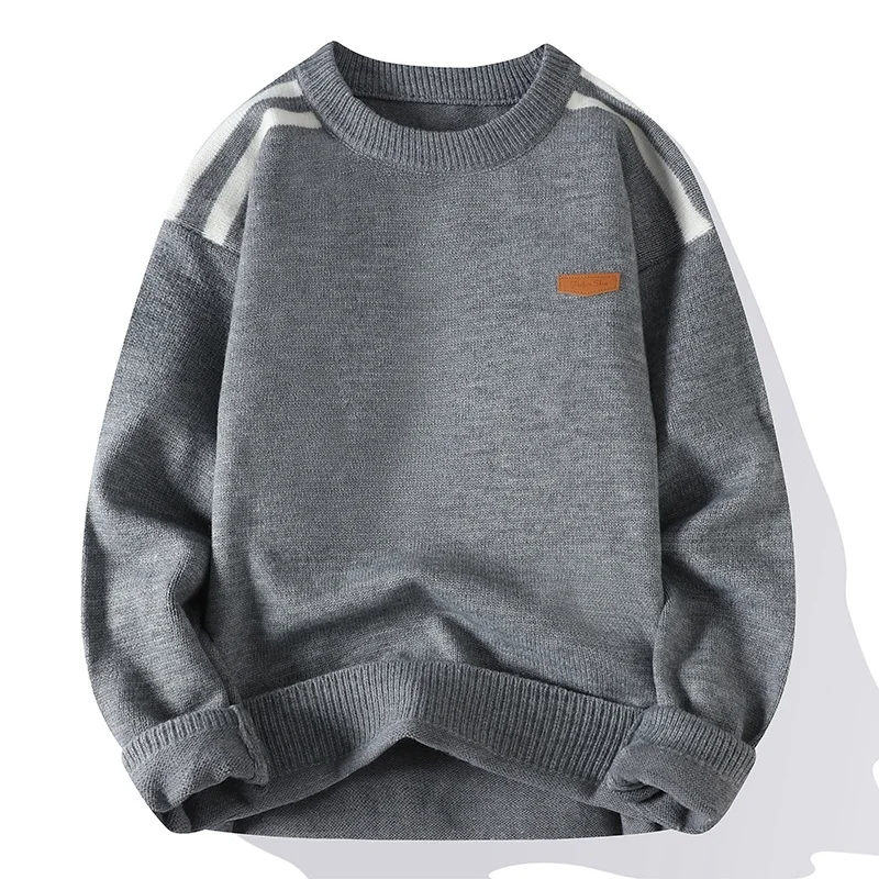 Sweater Daily Autumn and Winter Sueter Masculino Chic Knitwear Casual Pullover Round Neck Youthful Tops Long Sleeve Size M-4XL 
Sweater Daily Autumn and Winter Sueter Masculino Chic Knitwear Casual Pullover Round Neck Youthful Tops Long Sleeve Size M-4XL