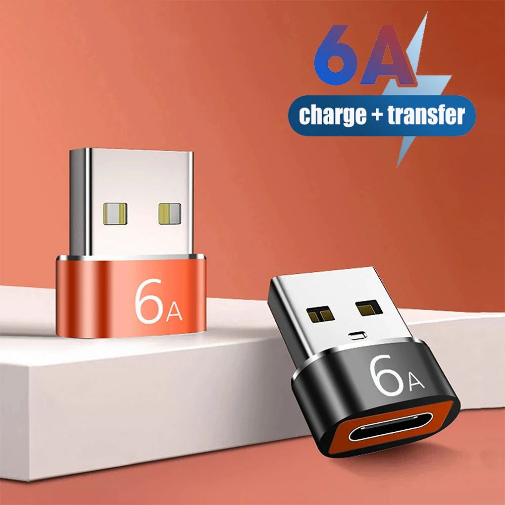 6A Type C Female To USB3.0 Male OTG Adapter Mobile Phone Tablet Laptop Universal Headphones Adapter Usb Type C Data Converter
6A Type C Female To USB3.0 Male OTG Adapter Mobile Phone Tablet Laptop Universal Headphones Adapter Usb Type C Data Converter