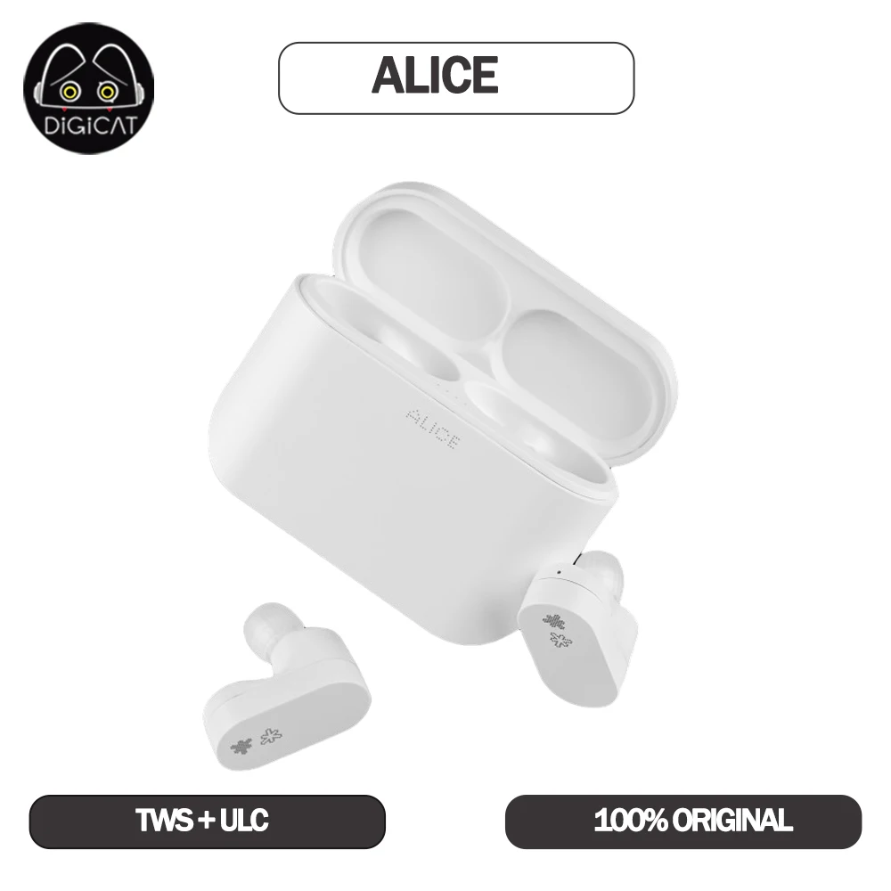 Original Alice Wireless Earbuds TWS Earphones Bluetooth 5.2 ENC Noise Reduction Headset Hifi Voice Ipx5 Sport Earphone 2023 New
Original Alice Wireless Earbuds TWS Earphones Bluetooth 5.2 ENC Noise Reduction Headset Hifi Voice Ipx5 Sport Earphone 2023 New