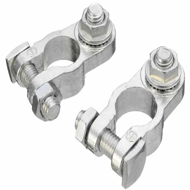 2Pcs Car Battery Terminal Clip Zinc Alloy 36A Battery Connector Positive Negative Clip Buckle Auto Accessories
2Pcs Car Battery Terminal Clip Zinc Alloy 36A Battery Connector Positive Negative Clip Buckle Auto Accessories