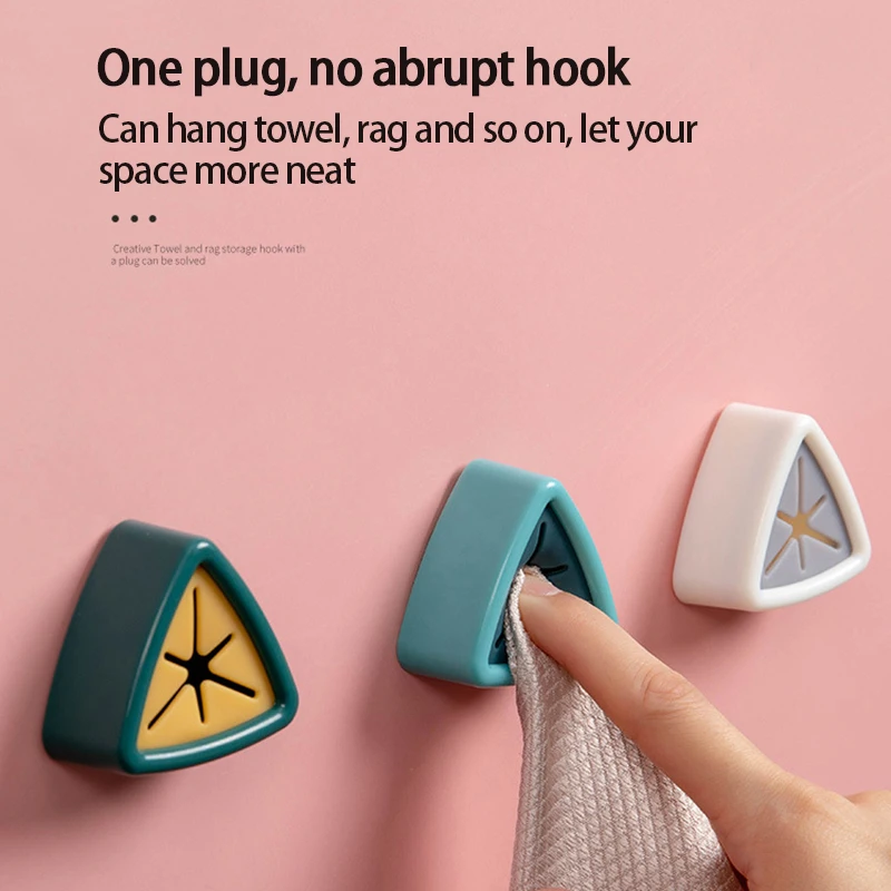Practical Hanger Adhesive No Punching Towels Storage Racks Waterproof Strong Adhesion Bathroom Kitchen Accessories Creative
Practical Hanger Adhesive No Punching Towels Storage Racks Waterproof Strong Adhesion Bathroom Kitchen Accessories Creative