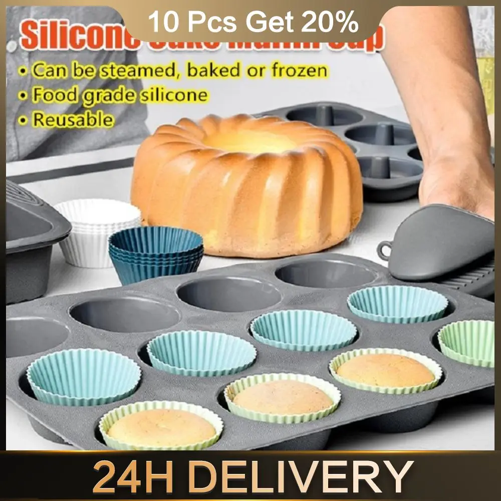 Форма для маффинов, многофункциональная форма из силикагеля, Кухонные Принадлежности для бара, форма для торта, предпочтительный материал, чашка для маффинов с цветной системой Morandi
Форма для маффинов, многофункциональная форма из силикагеля, Кухонные Принадлежности для бара, форма для торта, предпочтительный материал, чашка для маффинов с цветной системой Morandi