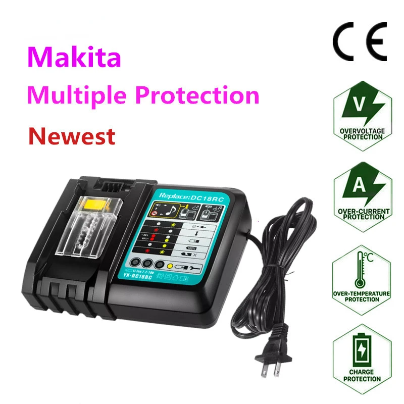 Аккумуляторная батарея BL1860, 18 в, 12000 мАч, литий-ионная батарея для Makita BL1840, BL1850, BL1830, BL1860B, LXT400
Аккумуляторная батарея BL1860, 18 в, 12000 мАч, литий-ионная батарея для Makita BL1840, BL1850, BL1830, BL1860B, LXT400