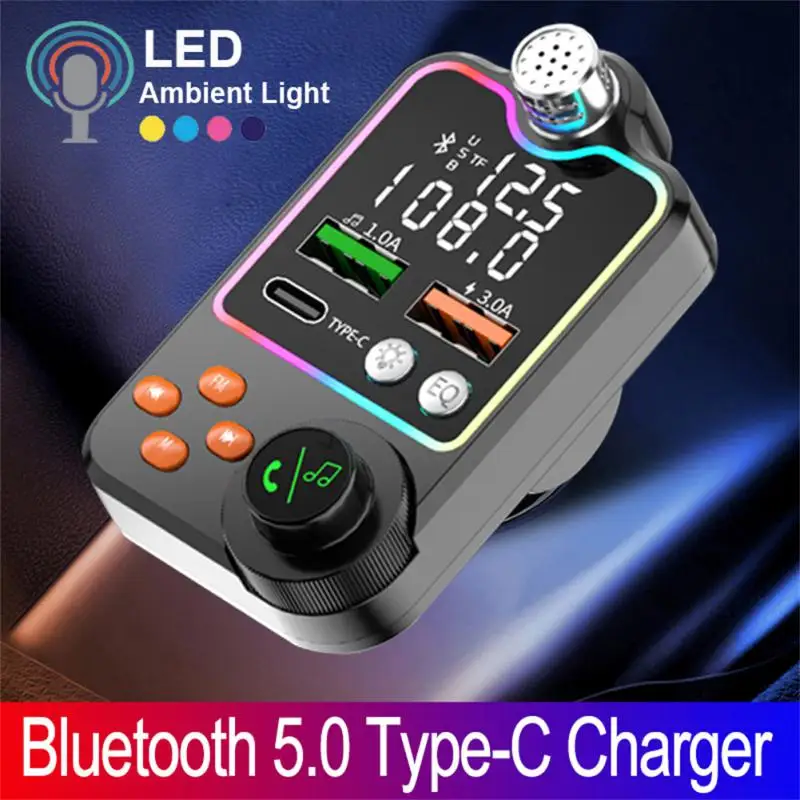 5.0 Fm Car Transmitter Noise Cancellation Function Multifunctional Car Handsfree Audio Receiver Universal Usb Portable Durable
5.0 Fm Car Transmitter Noise Cancellation Function Multifunctional Car Handsfree Audio Receiver Universal Usb Portable Durable
