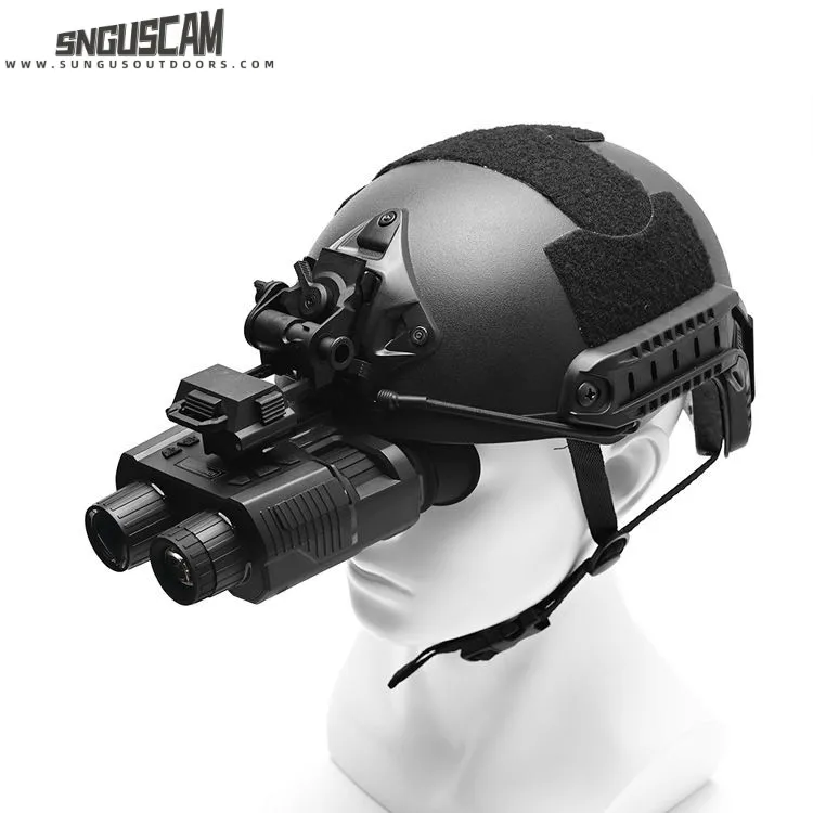 

Двухэкранный бинокль ночного видения NV8000 с невооруженным глазом, 3d-очки для наблюдения с креплением на голову для военной охоты