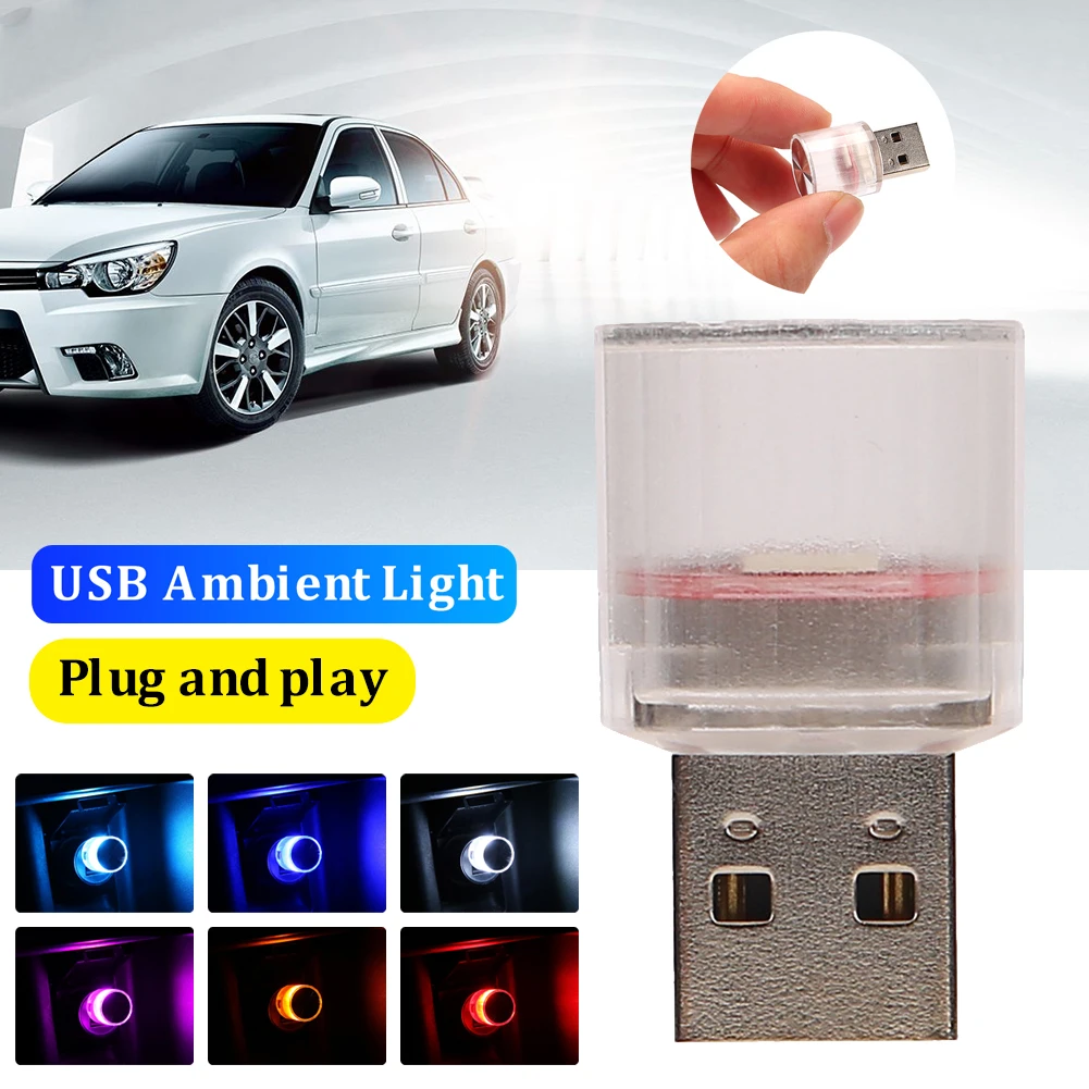 Car Mini USB LED Ambient Light Car Interior Decorative Lighting Atmosphere Lamp Portable Colorful Night Light For Home Car
Car Mini USB LED Ambient Light Car Interior Decorative Lighting Atmosphere Lamp Portable Colorful Night Light For Home Car