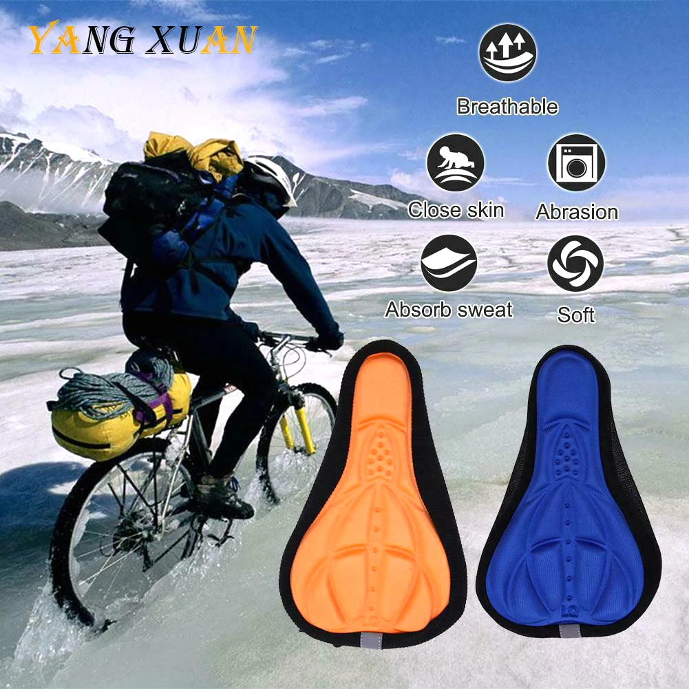 Mountain Bike 3D Cushion Cover Bicycle Cushion Thickened Silicone Seat Cushion Soft Sponge Gel Seat Cover Bicycle Accessories
Mountain Bike 3D Cushion Cover Bicycle Cushion Thickened Silicone Seat Cushion Soft Sponge Gel Seat Cover Bicycle Accessories