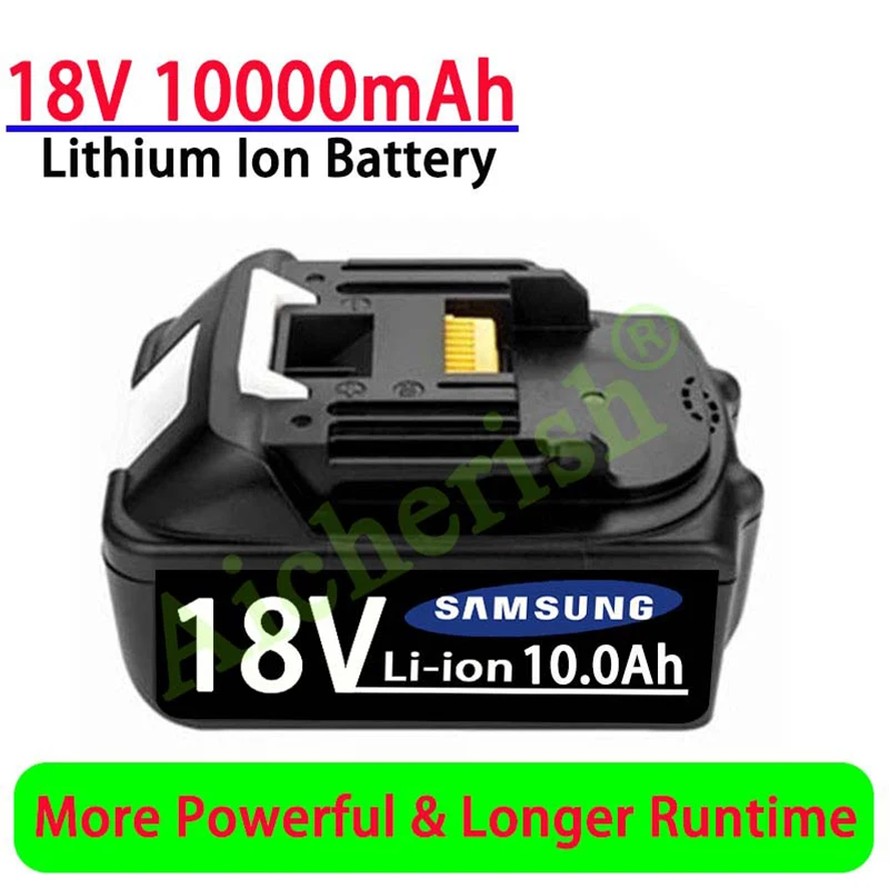 New 18V 10000mAh Li-Ion Battery For BL1840 BL1850 BL1830 BL1860 LXT400 For Electric Drill Vacuum Cleaner For Makita Battery
New 18V 10000mAh Li-Ion Battery For BL1840 BL1850 BL1830 BL1860 LXT400 For Electric Drill Vacuum Cleaner For Makita Battery