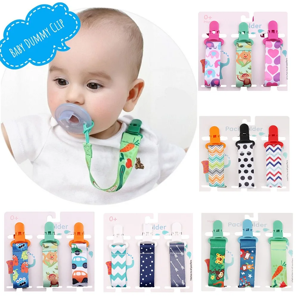 3PCs Cartoon Print Dummy Clips Pacifier Chain Bracket Baby Pacifier Clip Comfortable Nipple Holder for Infants Travel
3PCs Cartoon Print Dummy Clips Pacifier Chain Bracket Baby Pacifier Clip Comfortable Nipple Holder for Infants Travel