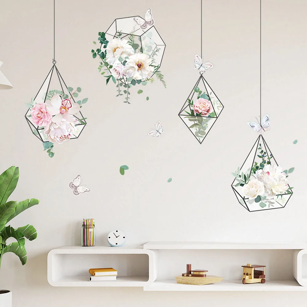 Beautiful Flowers Hanging Basket Wall Stickers Living Room Bedroom Sofa Background Decoration Wallpaper Sticker Home Decor
Beautiful Flowers Hanging Basket Wall Stickers Living Room Bedroom Sofa Background Decoration Wallpaper Sticker Home Decor