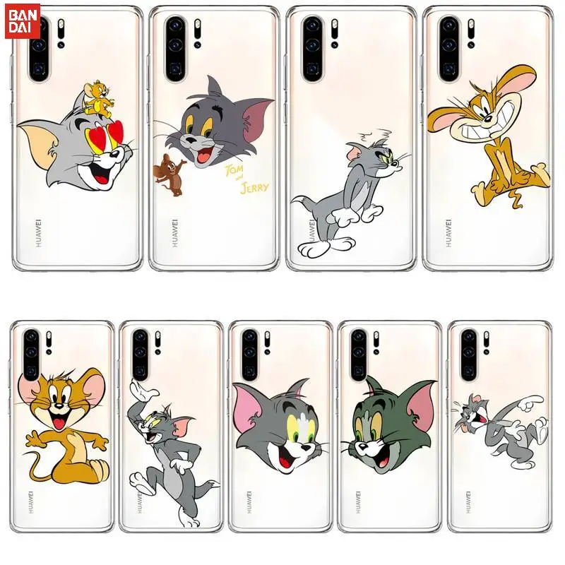 BANDAI Cat And Mouse Phone Case For Huawei P30 P20 Pro P40 Y5 Y6 Y7 2019 Mate 20 Lite P Smart Z Transparent Funda Shell Cover
BANDAI Cat And Mouse Phone Case For Huawei P30 P20 Pro P40 Y5 Y6 Y7 2019 Mate 20 Lite P Smart Z Transparent Funda Shell Cover
