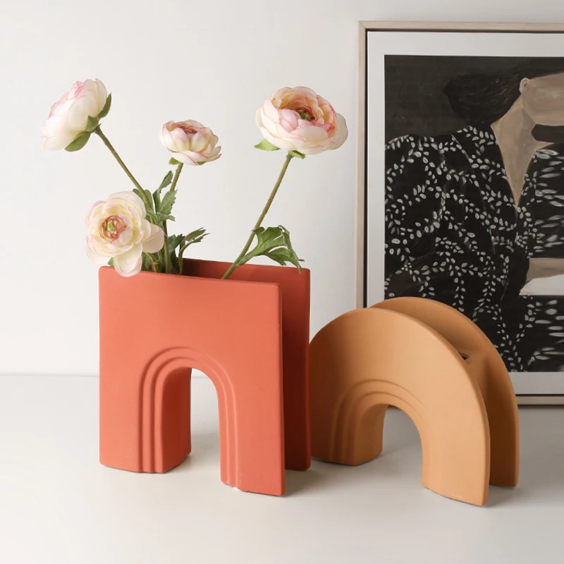Desk Nordic Ceramic Vase Living Room Outdoor Floor Vintage Flower Vase Aesthetic Minimalist Dekoration Home Kitchen Decor WH25XP
Desk Nordic Ceramic Vase Living Room Outdoor Floor Vintage Flower Vase Aesthetic Minimalist Dekoration Home Kitchen Decor WH25XP