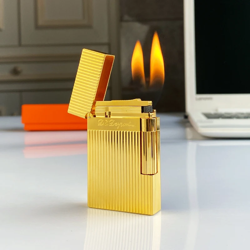 New Commemorative Edition Metal Single Double Flame Luxury Lighter Ping Sound Natural Paint Cigarette Smoking Butane Lighter 
New Commemorative Edition Metal Single Double Flame Luxury Lighter Ping Sound Natural Paint Cigarette Smoking Butane Lighter