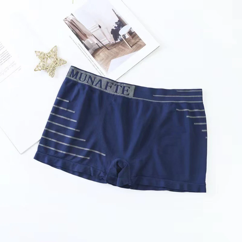 Mens Stretch Mid Waist Boxer Trunks Breathbable Sport Panties Male U Convex Pouch Boxer Briefs Striped Shorts Underpants
Mens Stretch Mid Waist Boxer Trunks Breathbable Sport Panties Male U Convex Pouch Boxer Briefs Striped Shorts Underpants
