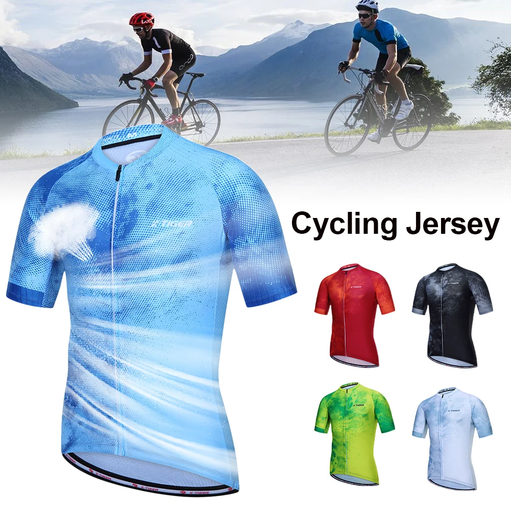 Men's Cycling Jersey Quick-Drying Anti-Pilling Breathable Bicycle Tops Bike Shirt With Pocket Reflective Non-Slip Cycling Shirt
Men's Cycling Jersey Quick-Drying Anti-Pilling Breathable Bicycle Tops Bike Shirt With Pocket Reflective Non-Slip Cycling Shirt