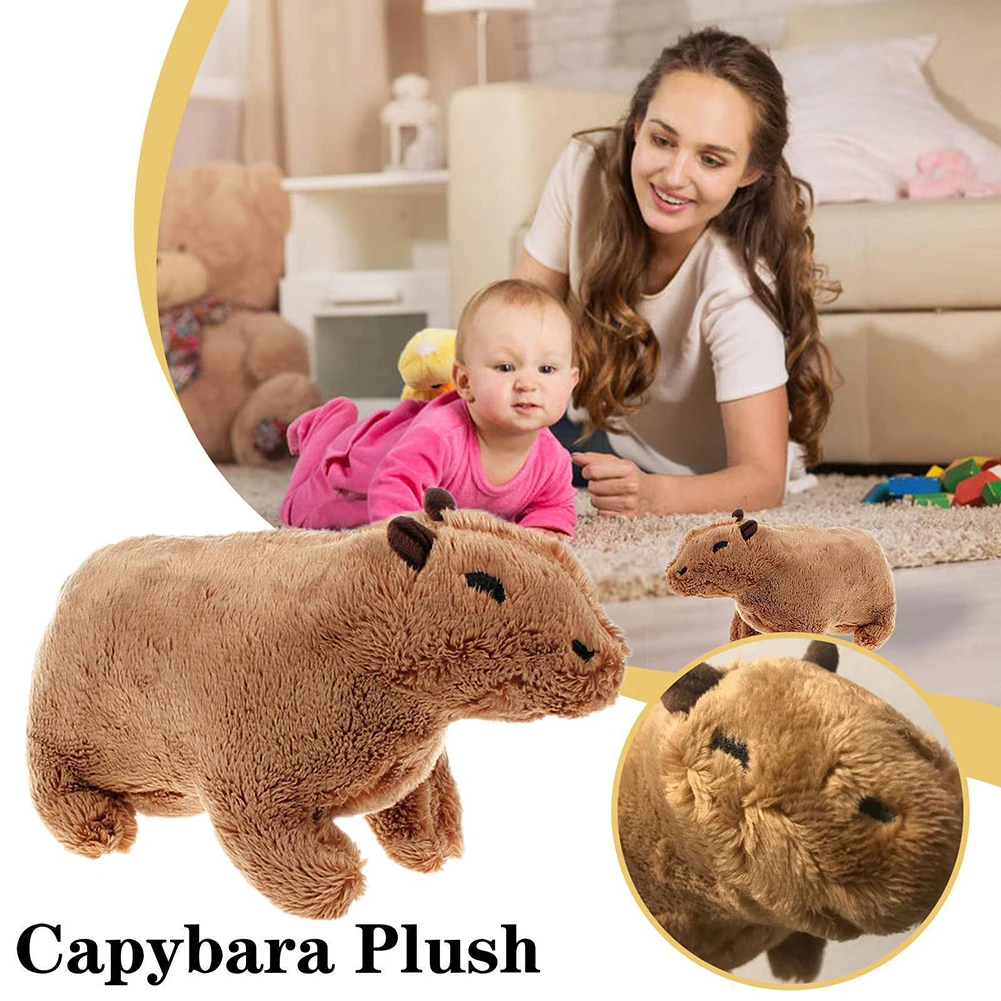 Lovely Capybara Rodents Plush Doll PP Cotton Filled Plush Aniamls Doll For Boys Girls
Lovely Capybara Rodents Plush Doll PP Cotton Filled Plush Aniamls Doll For Boys Girls