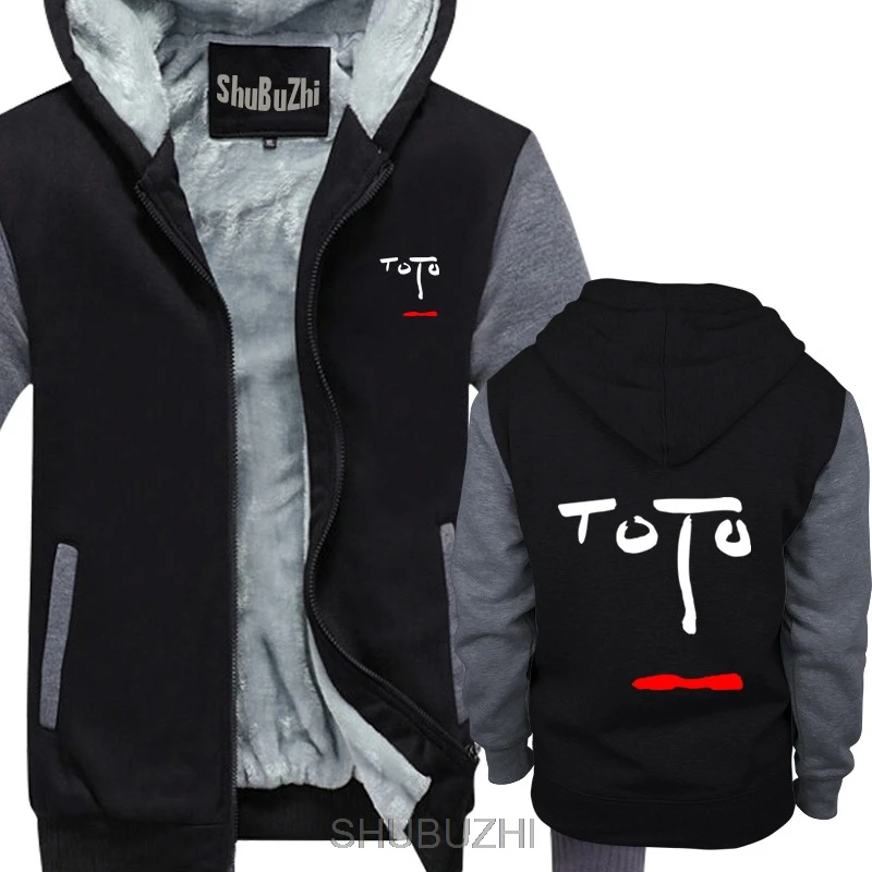 

New TOTO Face Symbol Rock Band Legend Men's White hoodie Size S-5XL Mens thick hoodies winter autum coat sbz4384