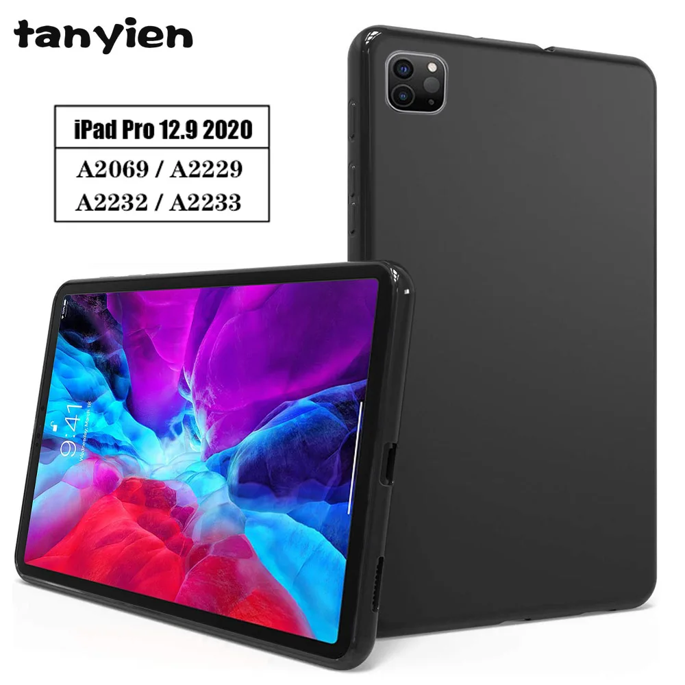 Противоударный чехол для планшета Apple iPad Pro 12,9 2020 A2069 A2229 A2232 A2233 12,9 дюйма, гибкий мягкий силиконовый черный чехол-накладка
Противоударный чехол для планшета Apple iPad Pro 12,9 2020 A2069 A2229 A2232 A2233 12,9 дюйма, гибкий мягкий силиконовый черный чехол-накладка