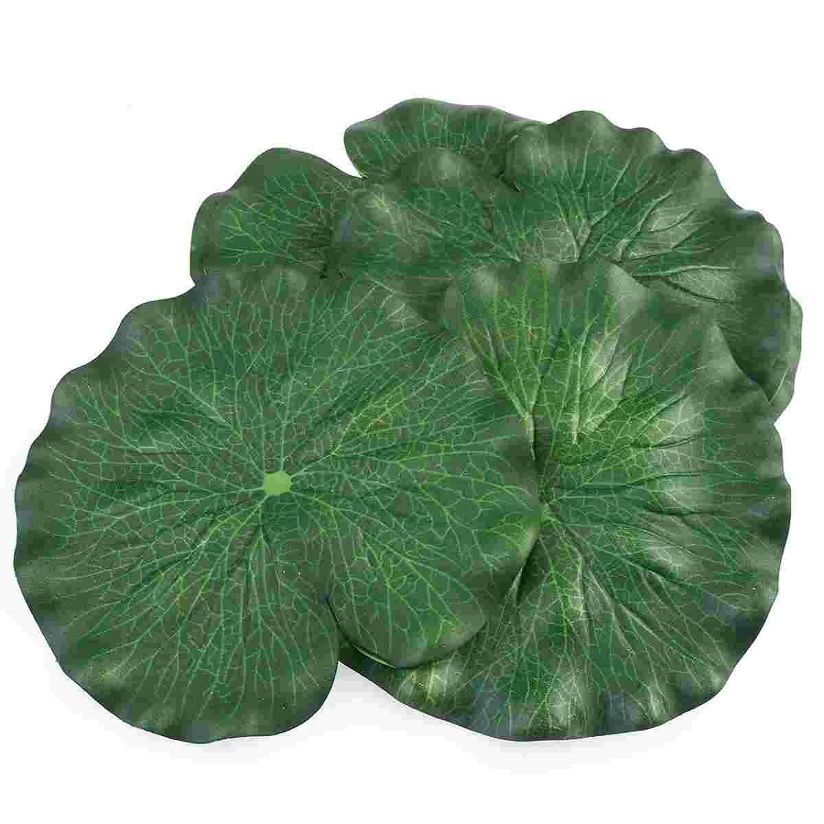 Lily Leaves Artificial Floating Pads Pond Water Leaf Aquarium Pad Pool Ponds Decor Fake Foam Decoration Tank Flower Foliage
Lily Leaves Artificial Floating Pads Pond Water Leaf Aquarium Pad Pool Ponds Decor Fake Foam Decoration Tank Flower Foliage