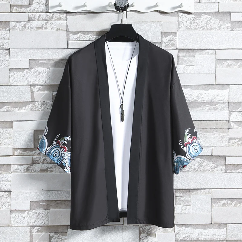 Японские кардиганы Kimonos для мужчин, рубашка для косплея, юката, летняя пляжная уличная одежда, 5XL, 2023
Японские кардиганы Kimonos для мужчин, рубашка для косплея, юката, летняя пляжная уличная одежда, 5XL, 2023