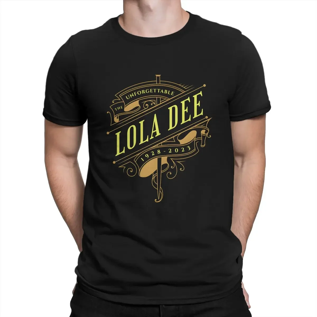 Мужская футболка Lola Dee с индивидуальным логотипом оригинальная уличная одежда