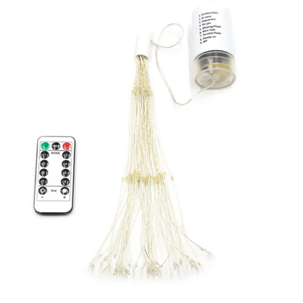 Home Decor 120 LEDs Wedding Party Fairy Lamp With Remote Control DIY Firework String Light Battery Operated 8 Modes Waterproof
Home Decor 120 LEDs Wedding Party Fairy Lamp With Remote Control DIY Firework String Light Battery Operated 8 Modes Waterproof