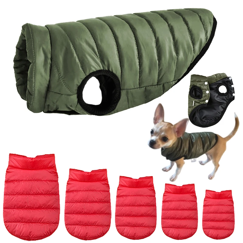 Warm Winter Dogs Clothes Puppy Dog Jacket Coats Chihuahua French Bulldog Outfits Vest Pug shih tzu Clothing Dog Supplies
Warm Winter Dogs Clothes Puppy Dog Jacket Coats Chihuahua French Bulldog Outfits Vest Pug shih tzu Clothing Dog Supplies