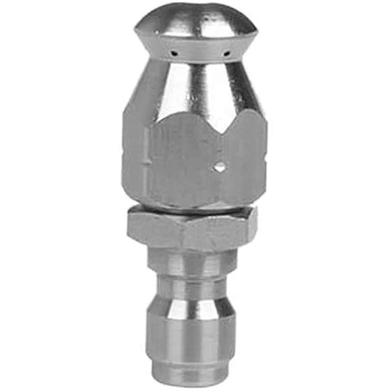 1/4 INCH Drain Nozzle Pressure Washer Sewer Pipe Cleaning Jetter Hose Tool,Drain Jetter Hose Nozzle
1/4 INCH Drain Nozzle Pressure Washer Sewer Pipe Cleaning Jetter Hose Tool,Drain Jetter Hose Nozzle