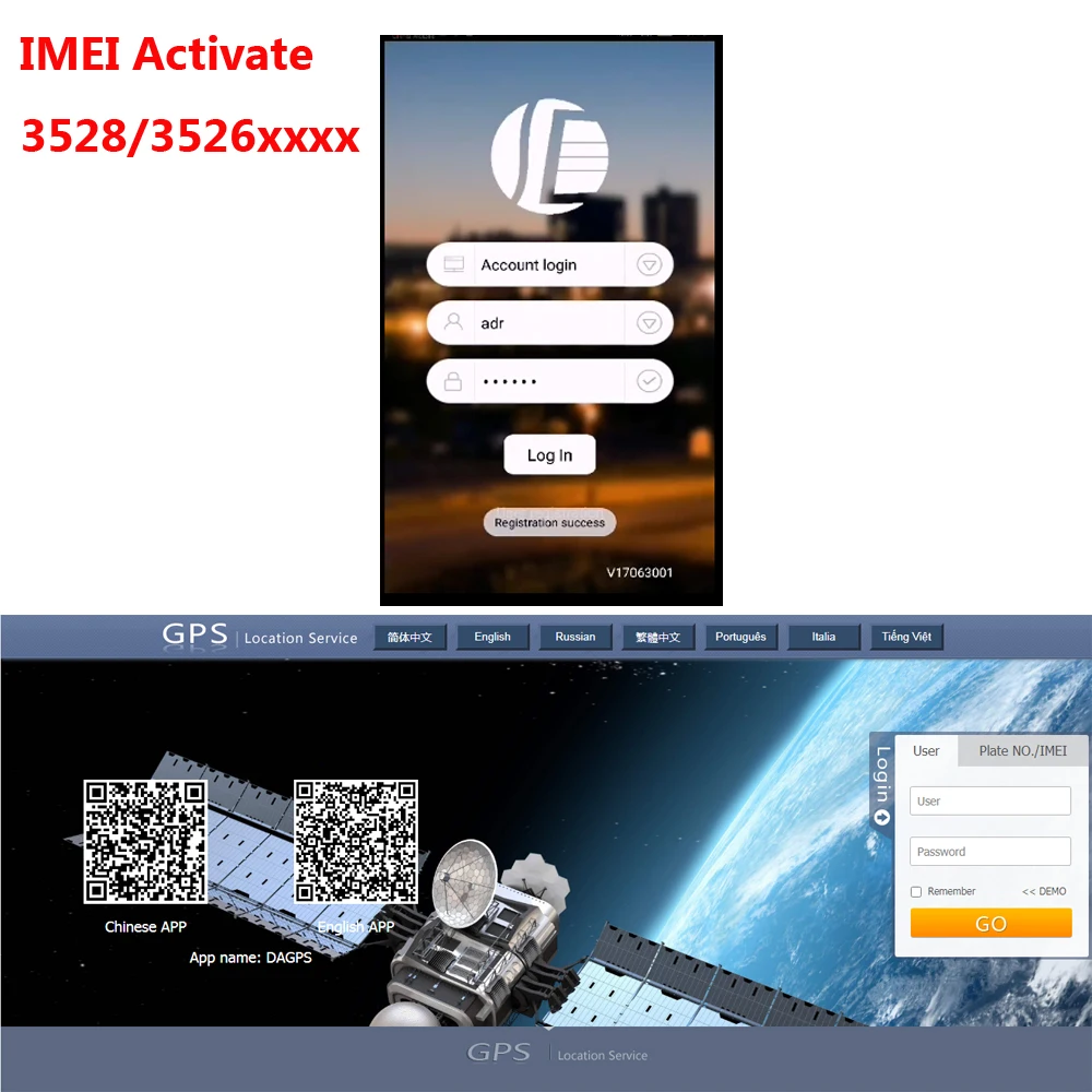 GPS IMEI активный 11 лет жизни для DA трекер GT02 GT06 TK200 TK210 TK206 TK800 работа с gps 110.org 3528/3526 |